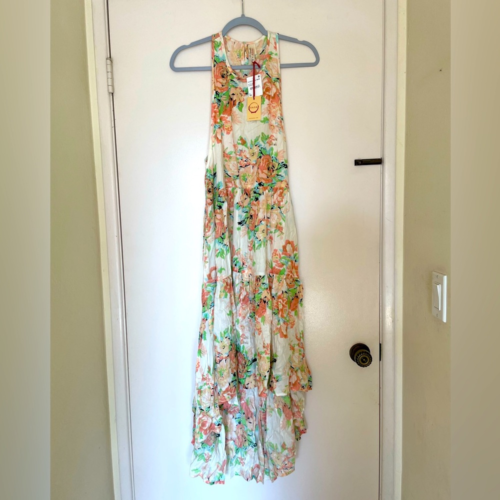 RAGA Garden Party Hi-Lo Dress, NWT, Small